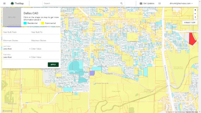 Web Mapping CAD data