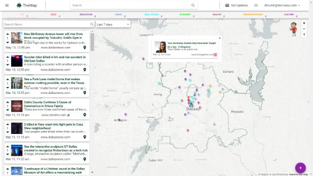 News Mapping