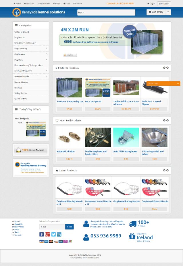 e-Commerce and back admin